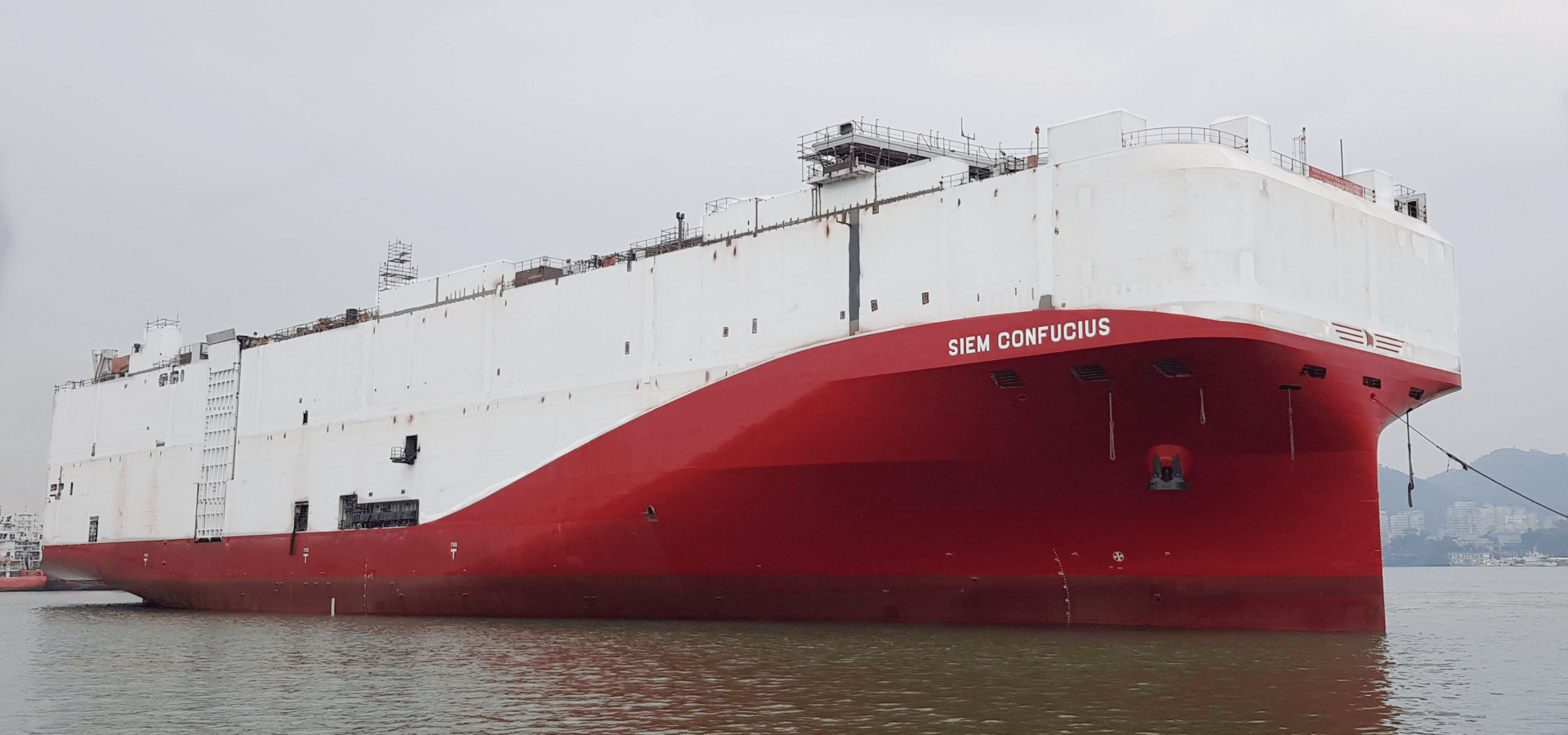 Ship at sea