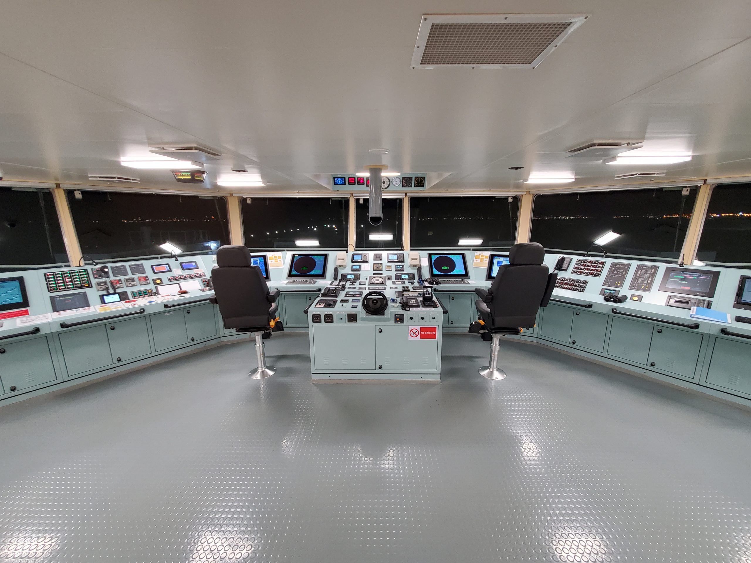 Inside ship controls